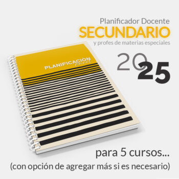 Planificador Anual 2025 -SECUNDARIO-