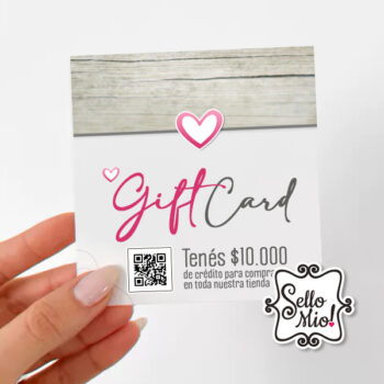 GiftCard - Tarjeta de Regalo