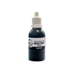 Tinta Indeleble Negra x 30cc.