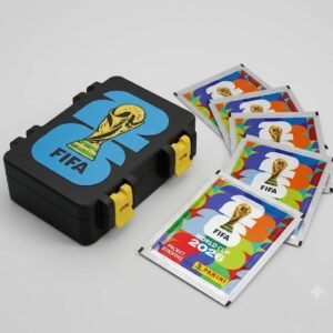 Estuche organizador figuritas FIFA 2026