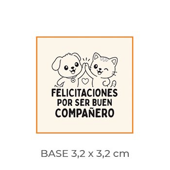 Felicitaciones por ser buen compañero (E312C)