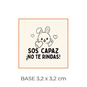 Sos capaz. No te rindas (E313C)